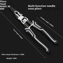 1Pc Industrial Grade 9 Inch Professional-grade Multi-function Electrician's Pliers Wire Cutters/Long Nose Pliers/Wire Cutters