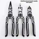 1Pc Industrial Grade 9 Inch Professional-grade Multi-function Electrician's Pliers Wire Cutters/Long Nose Pliers/Wire Cutters